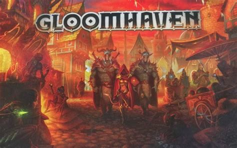 Gloomhaven:  A Legacy Campaign Adventure with Compelling Narrative Depth and Customizable Heroes!